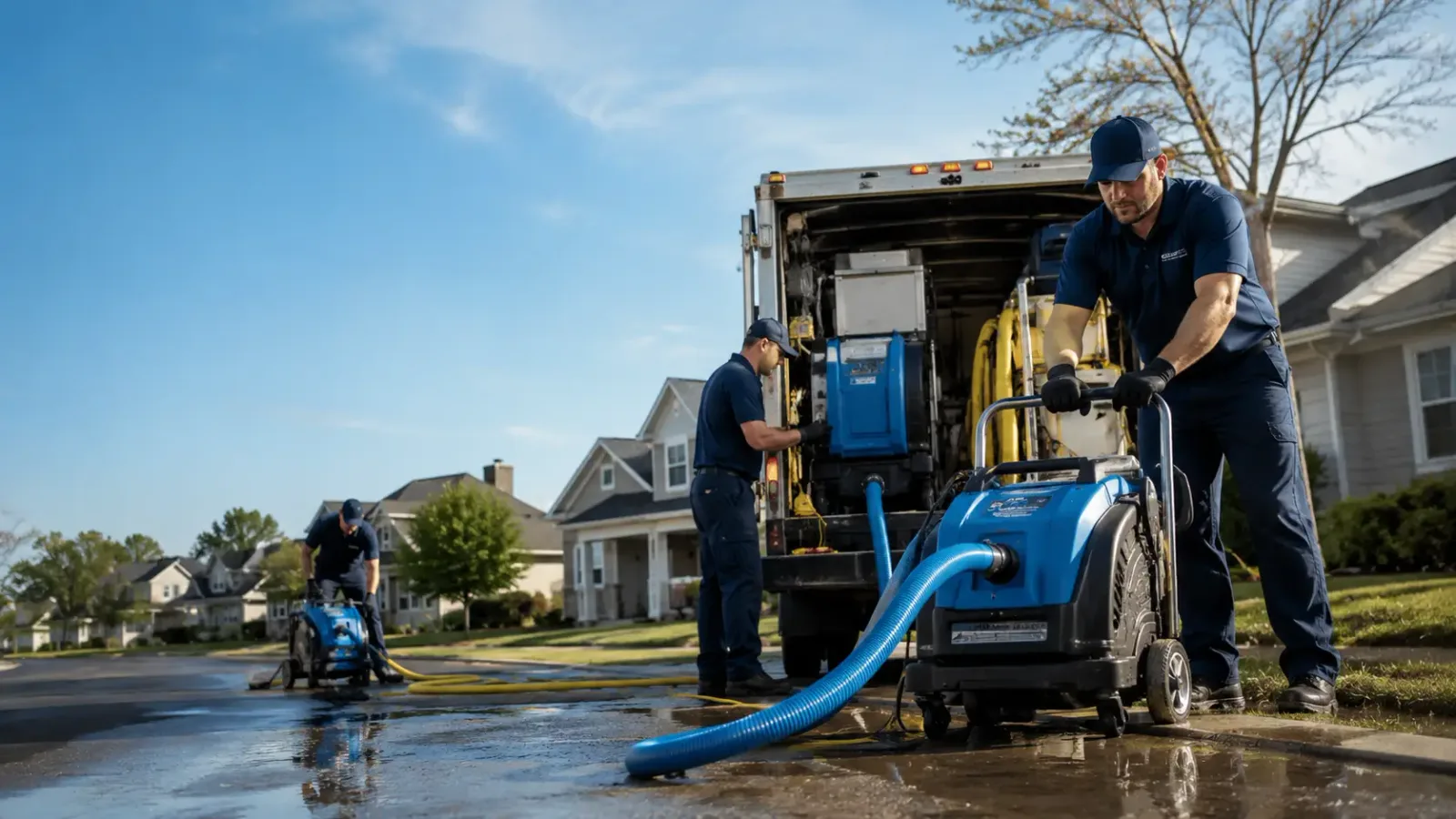 Flood Damage Cleanup in Lake George, MI